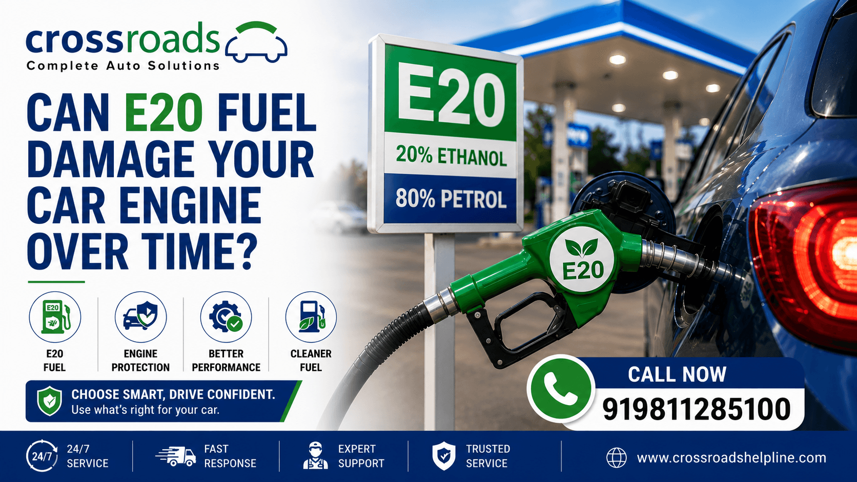 Can E20 Fuel Damage Your Car Engine Over Time?