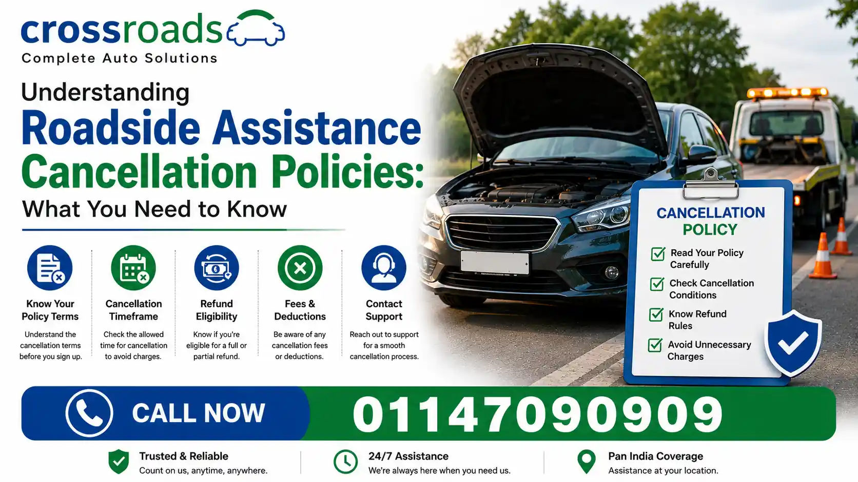 Understanding Roadside Assistance Cancellation Policies: What You Need to Know