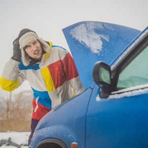 How can I stay safe if my car breaks down?