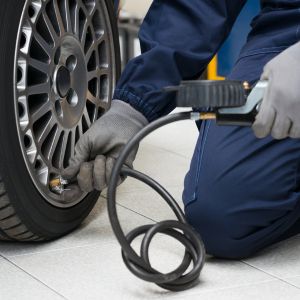 Why is it important to check the tyre pressure?