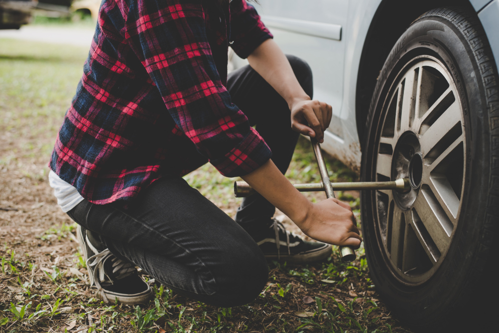 Car Tyre Puncture