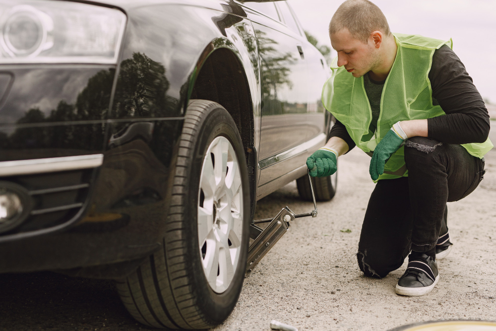 Car Tyre Puncture