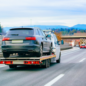 Check with nearby towing companies