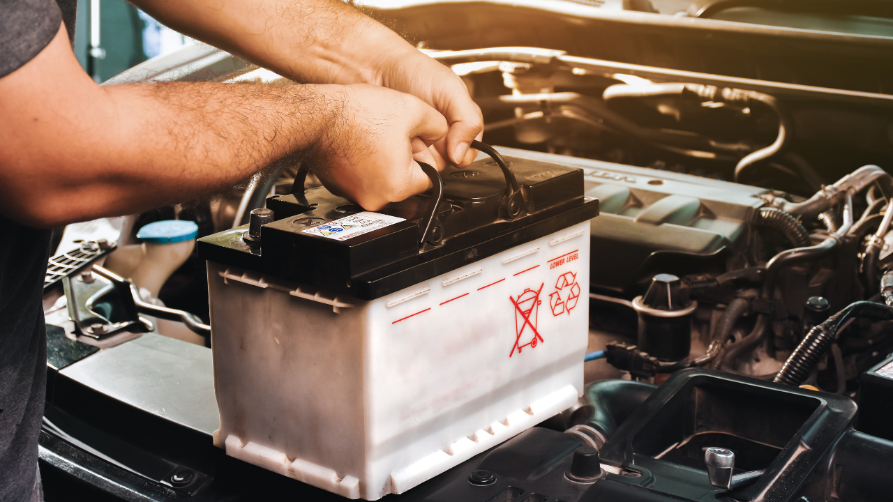 Auto battery replacement discount