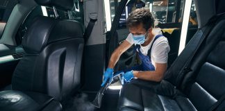 car cleaning interior
