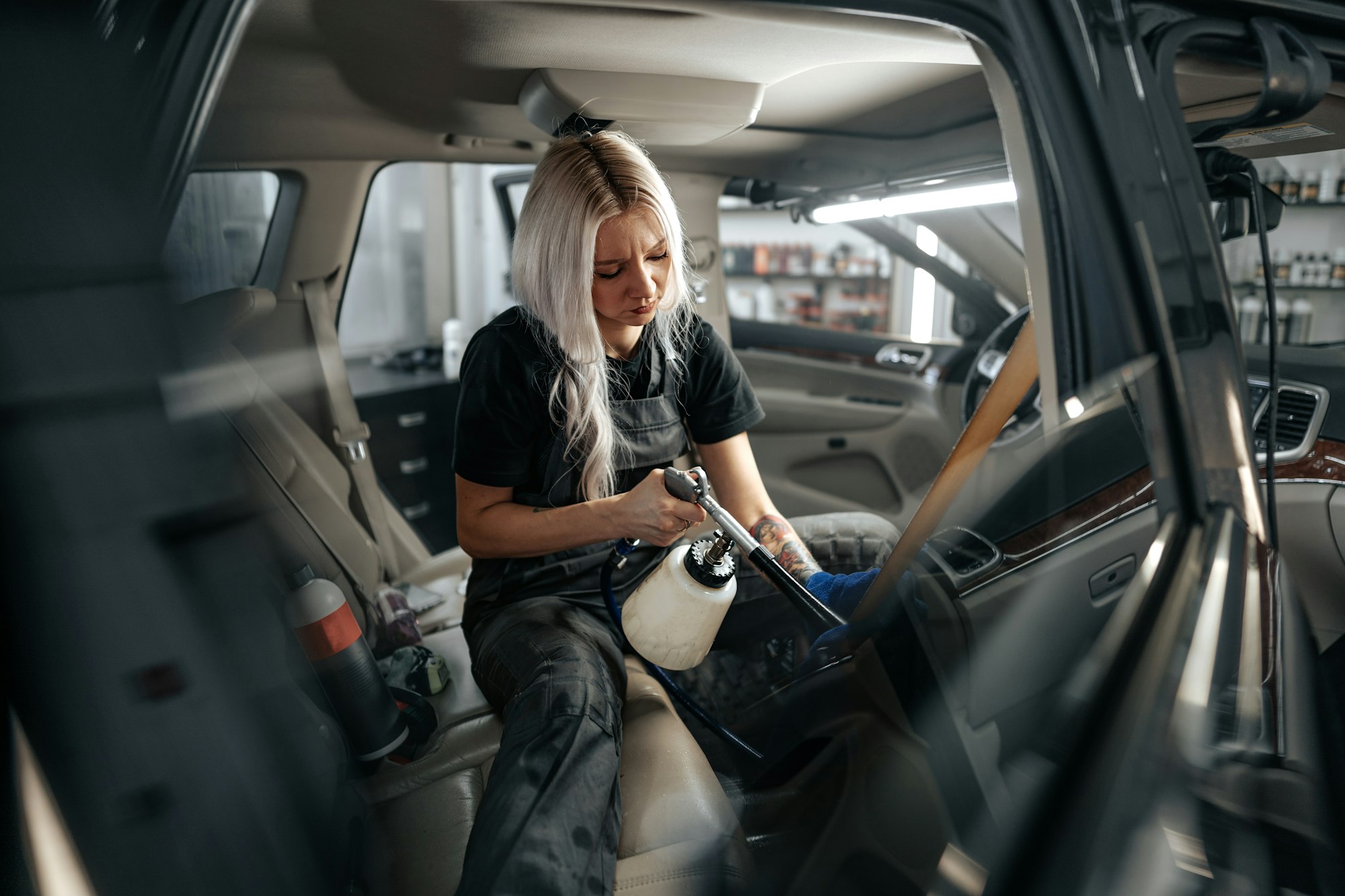 Car AC Parts Clean